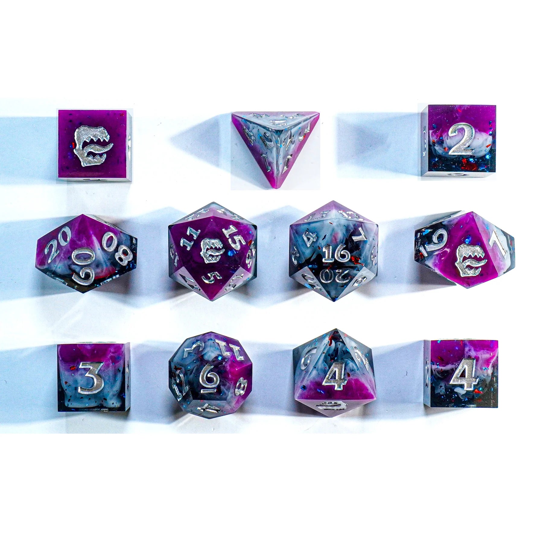 Mimic Dice: Chaos 11pc Signature Resin Set