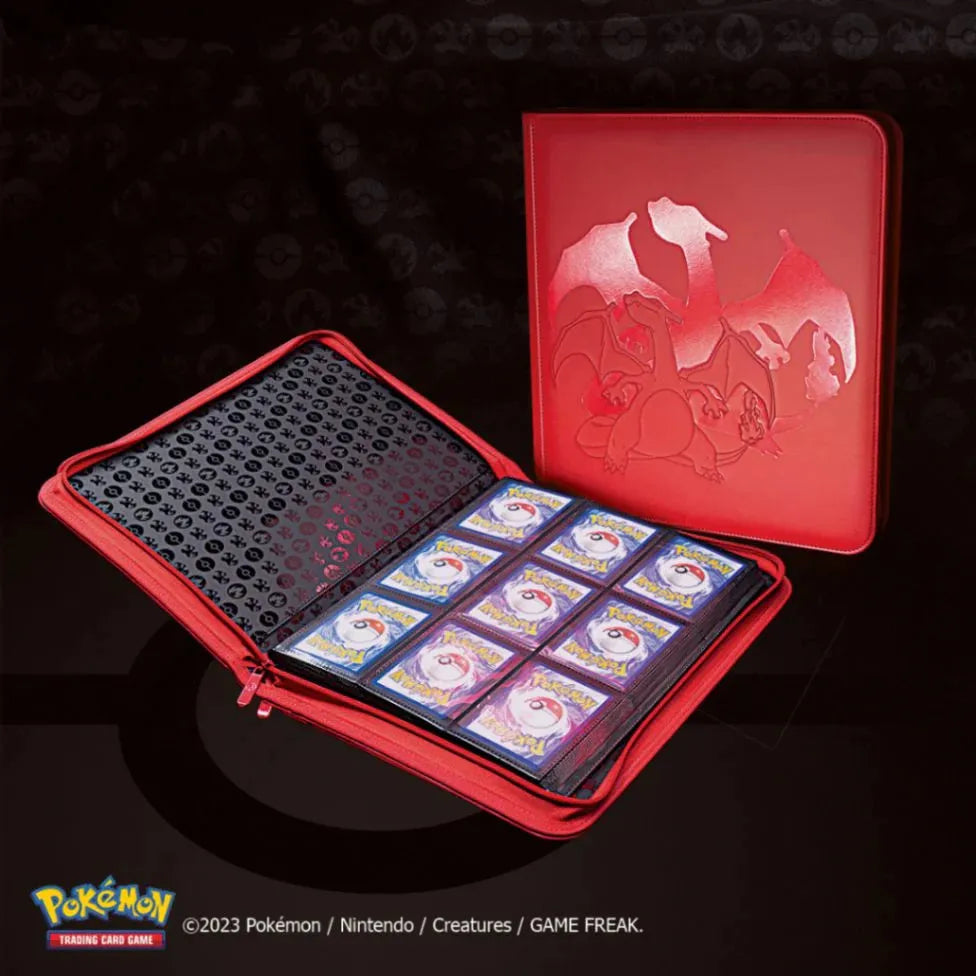 Elite Series: Charizard 9-Pocket Zippered PRO-Binder for Pokemon Case Elite Series: Charizard 9-Pocket Zippered PRO-Binder for Pokemon Case