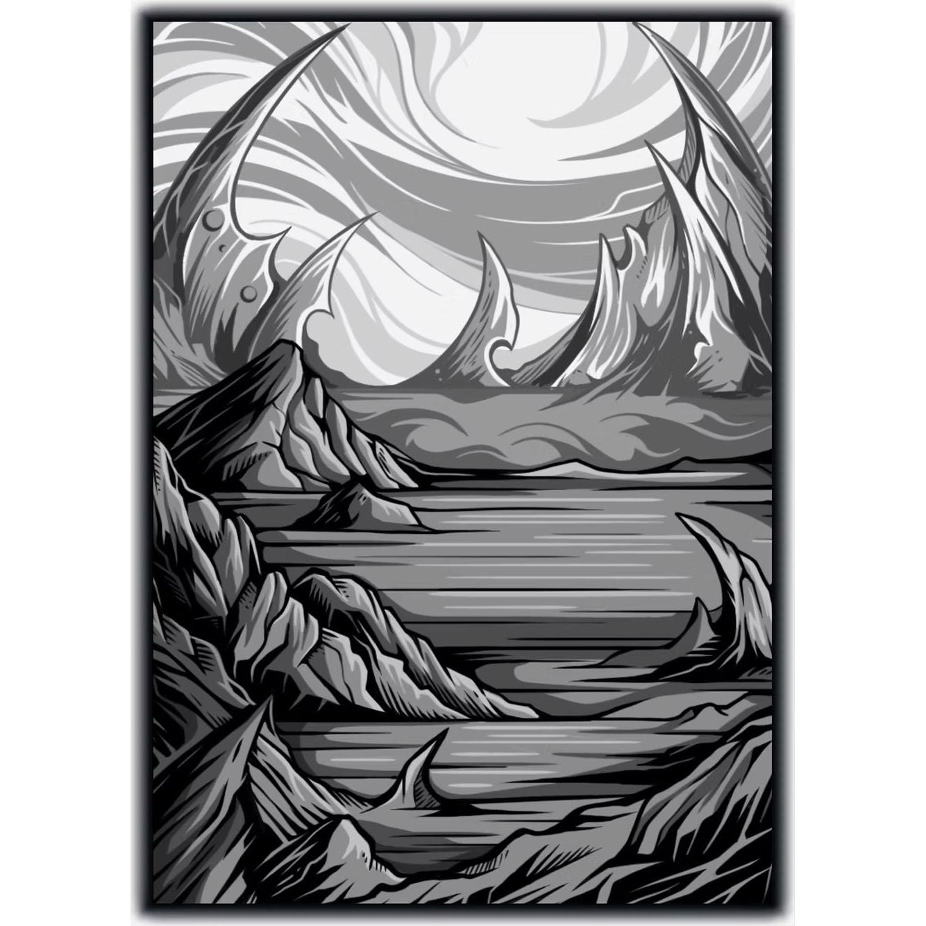 Realm Guard: Graphene Art Sleeves - Colorless