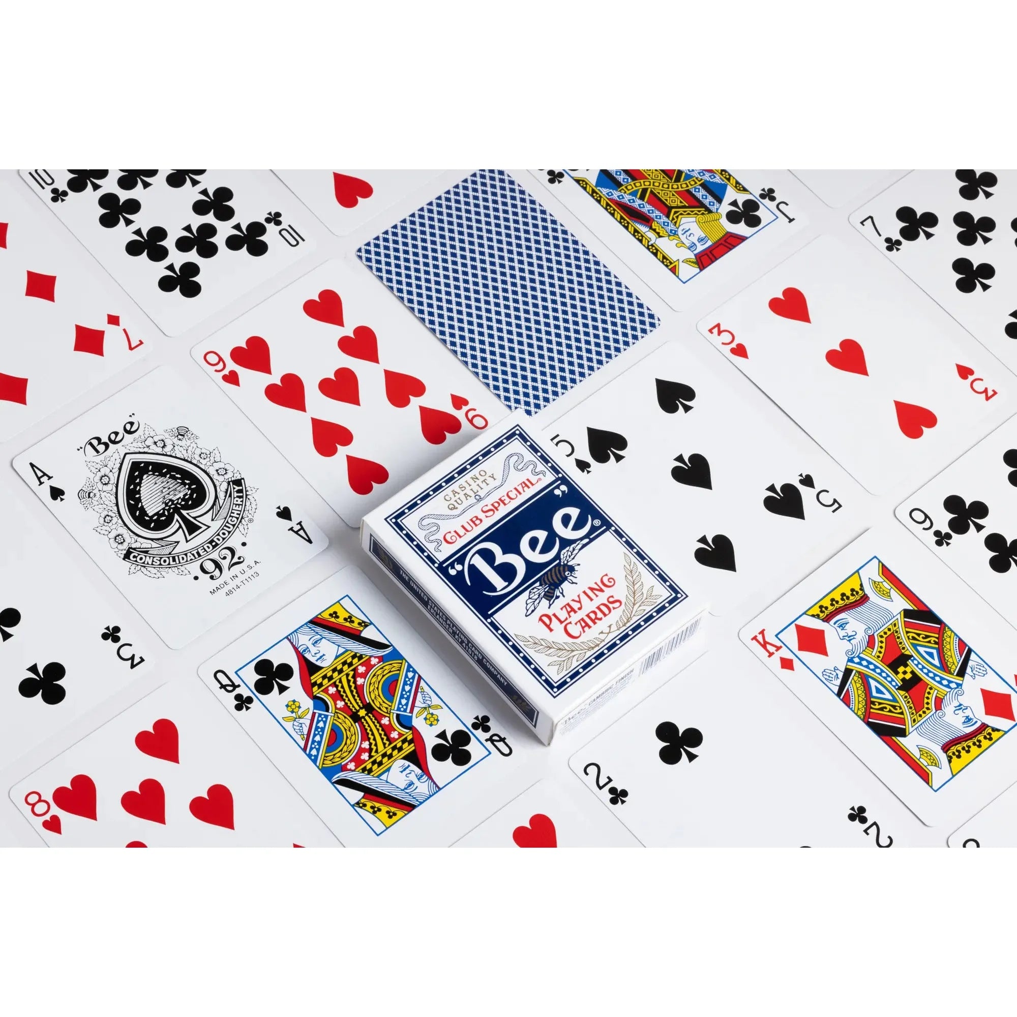 Bee Standard Index Playing Cards Blue or Red