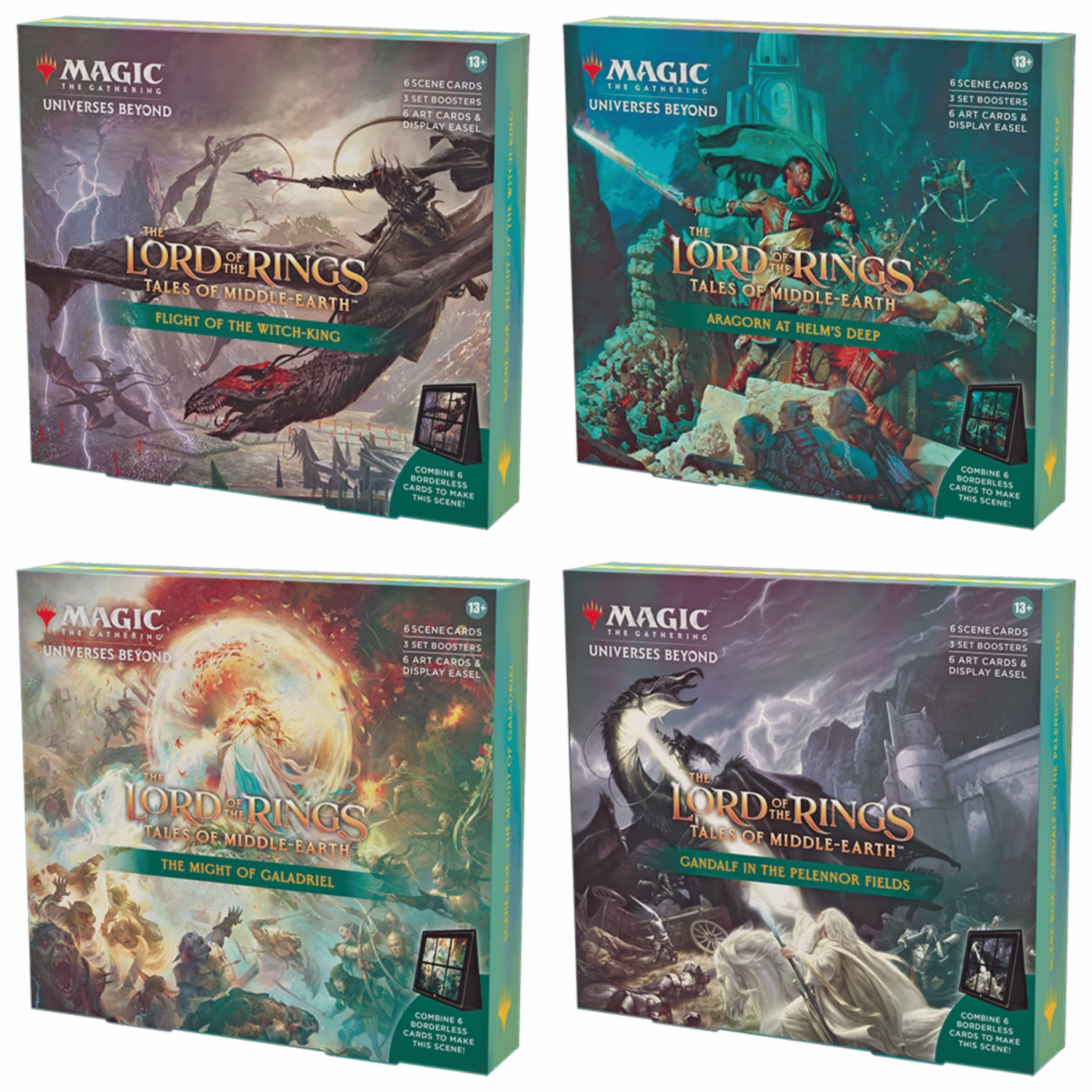 The Lords of the Rings: Tales of Middle Earth Holiday Scene Boxes