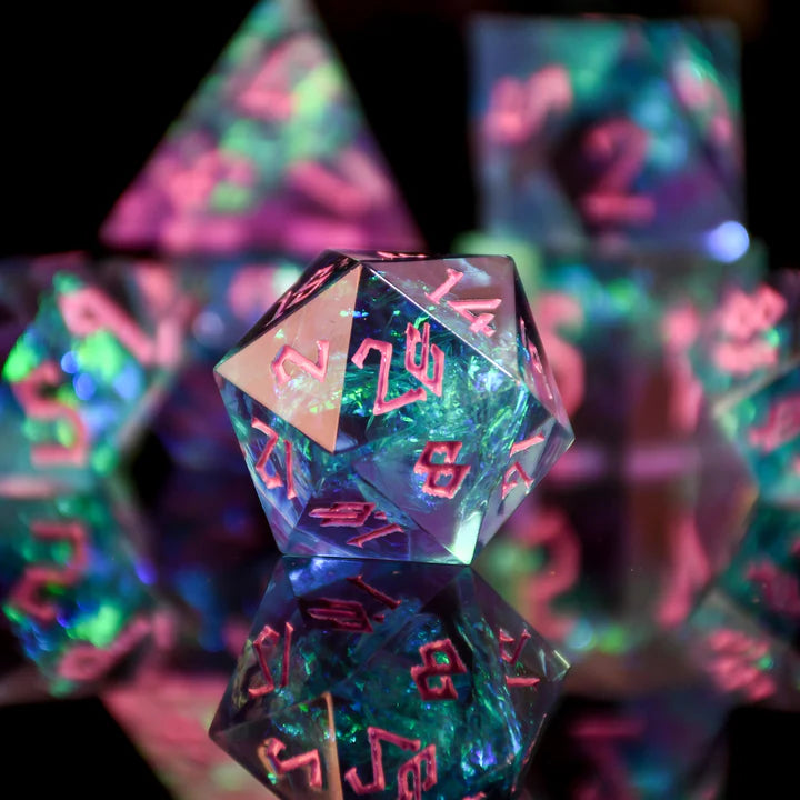 Misty Mountain - Dispel Magic Sharp-Edged - 7-set Resin Dice