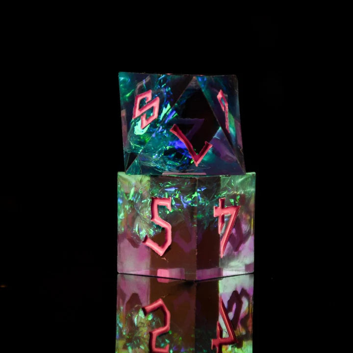 Misty Mountain - Dispel Magic Sharp-Edged - 7-set Resin Dice