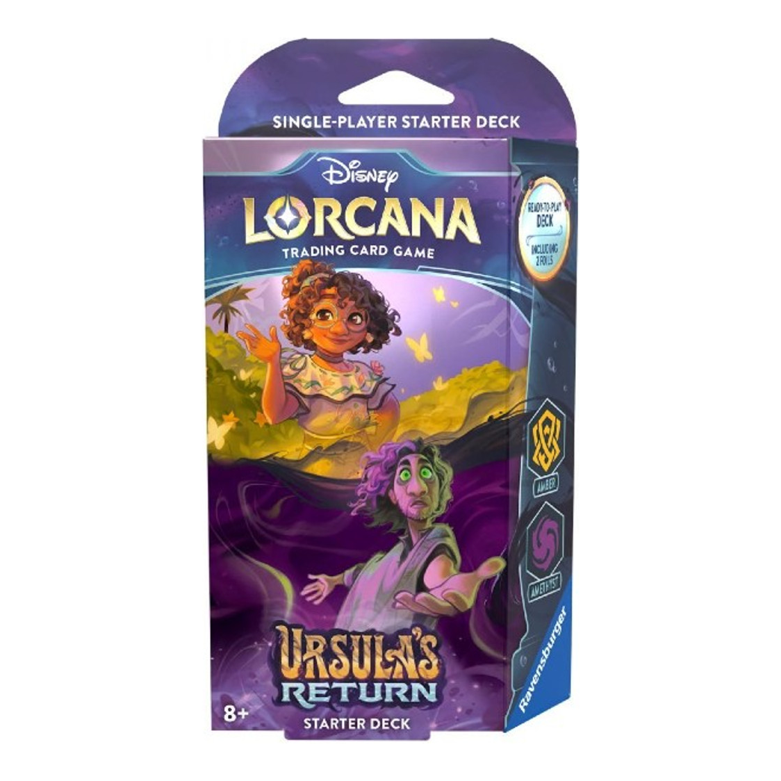 Disney Lorcana TCG: Ursula’s Return - Amber and Amethyst Starter Deck
