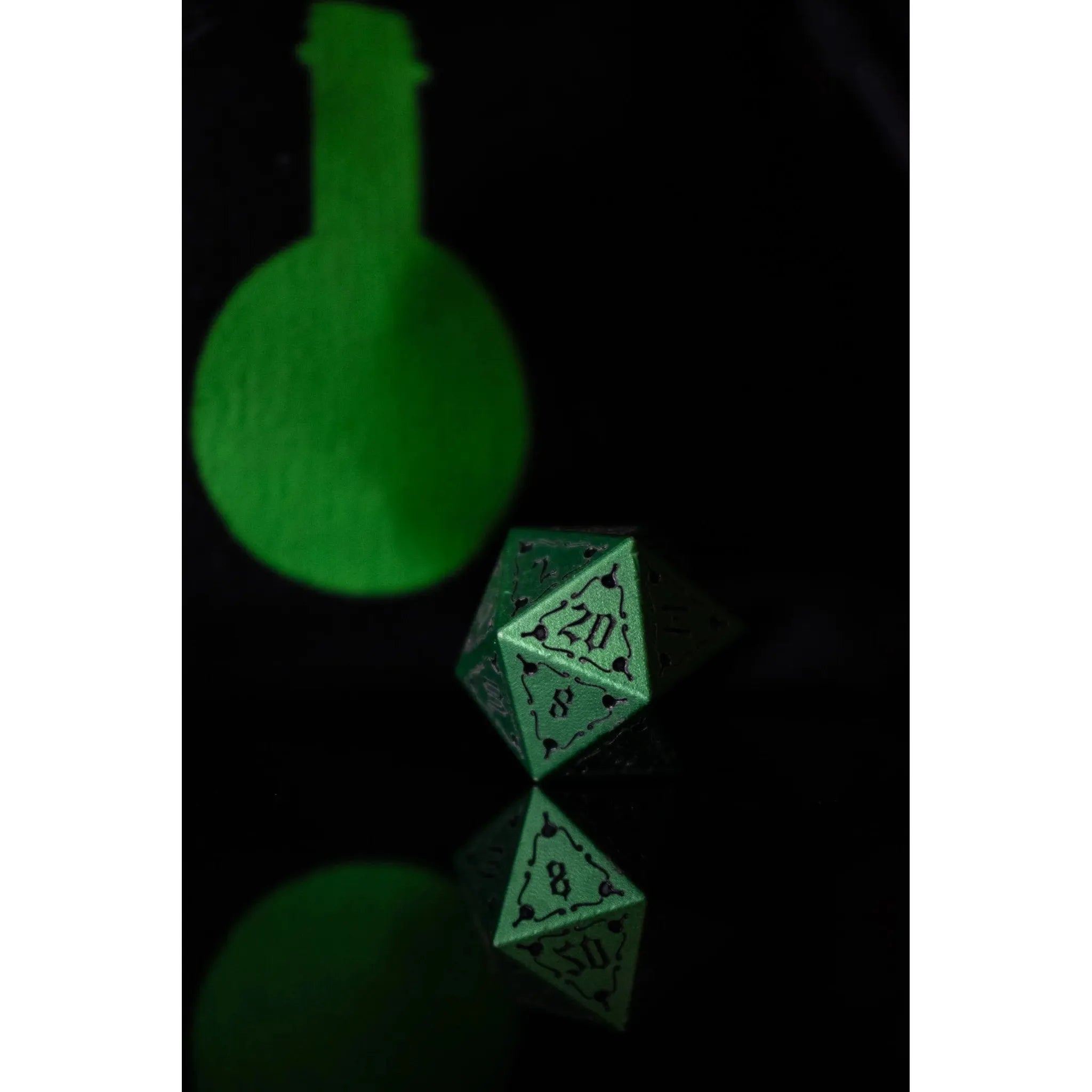 Misty Mountain - The Mad Scientist Aluminum - 7-set Metal Dice