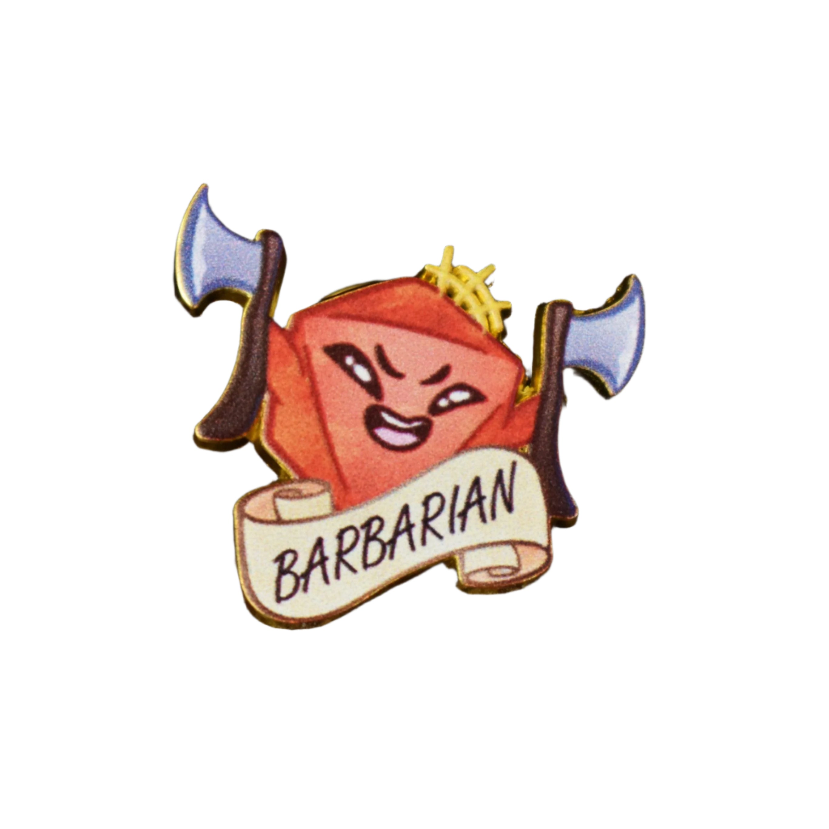 Barbarian Class Pin