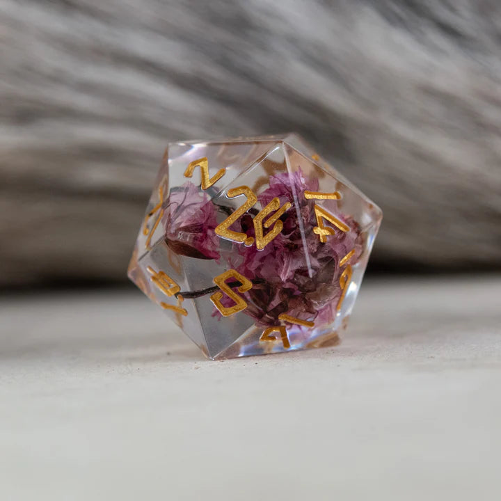 Misty Mountain - Wither and Bloom Sharp-Edged - 7-set Resin Dice