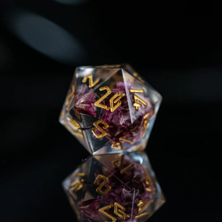 Misty Mountain - Wither and Bloom Sharp-Edged - 7-set Resin Dice