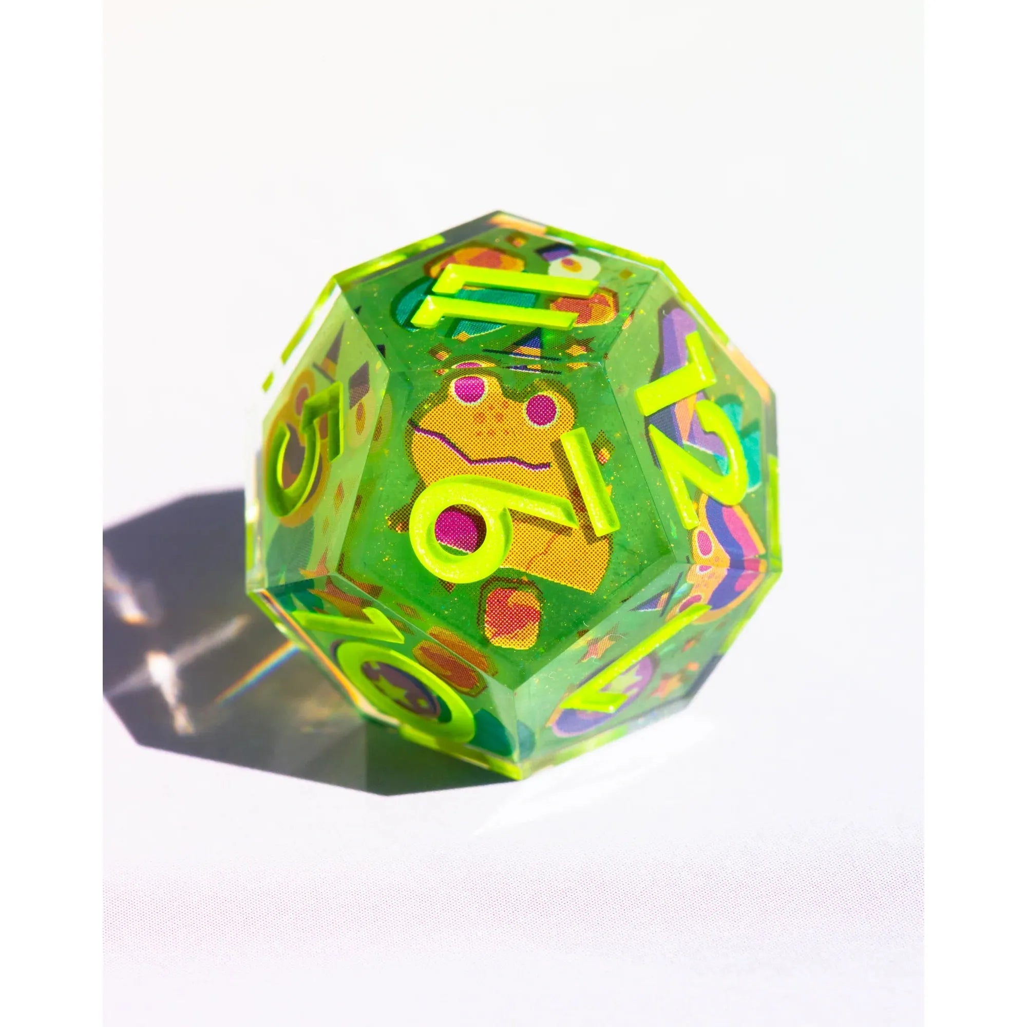 High Rollers x Dispel "The Clever Toad" 7-Piece Iconic Dice Set
