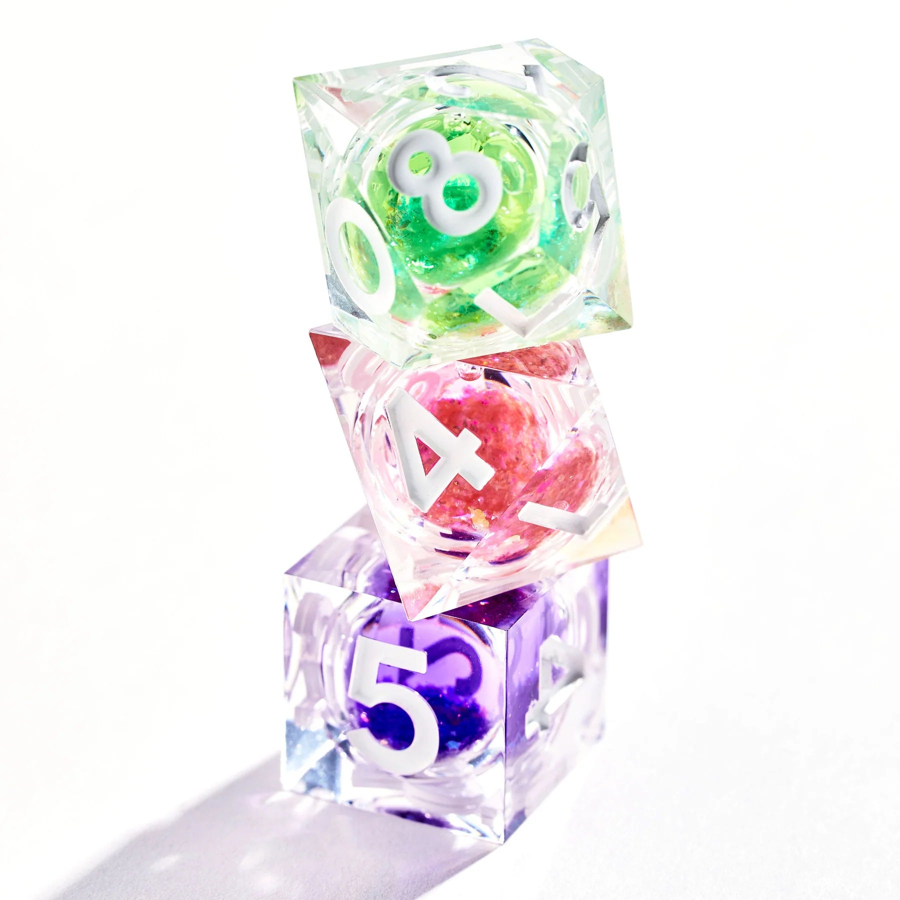 Chromatic Orb 7-Piece Liquid Core Dice Set
