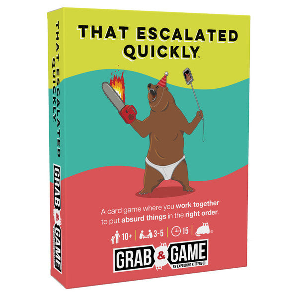 That Escalated Quickly: Grab & Game