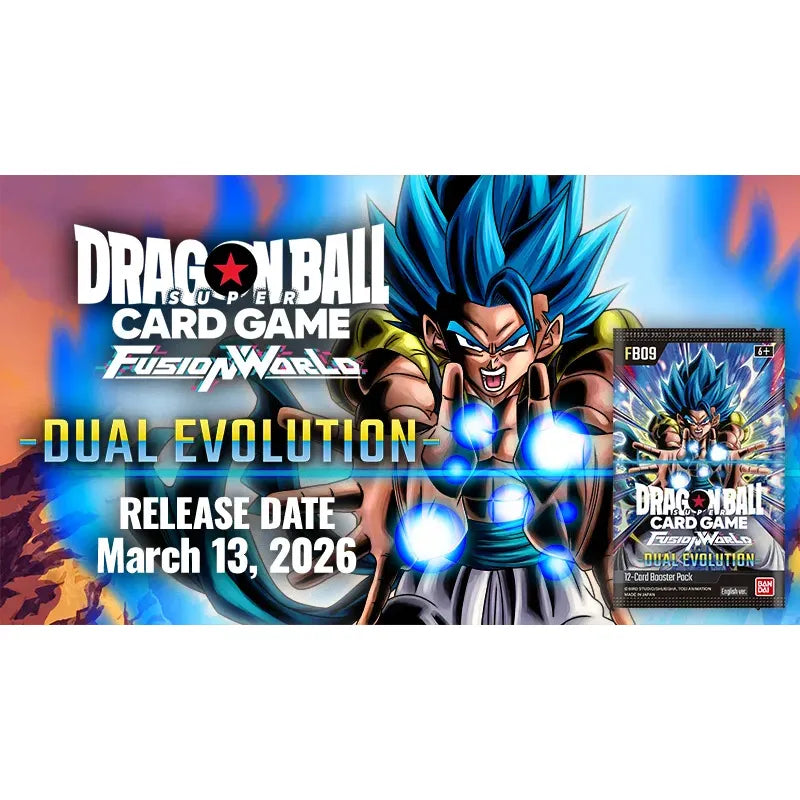 Dragon Ball Super TCG: Fusion World: Set 9 Dual Evolution (FB09) (Pre-Order Expected Release: 03/20/2026)