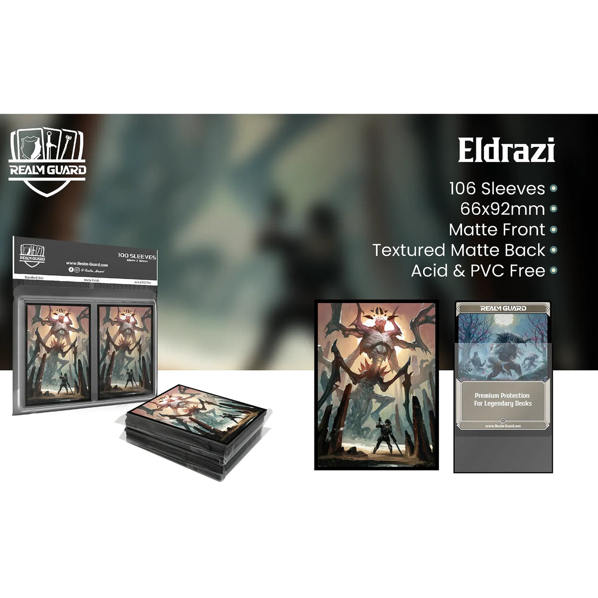 Realm Guard: Graphene Art Sleeves - The Giant (Eldrazi)