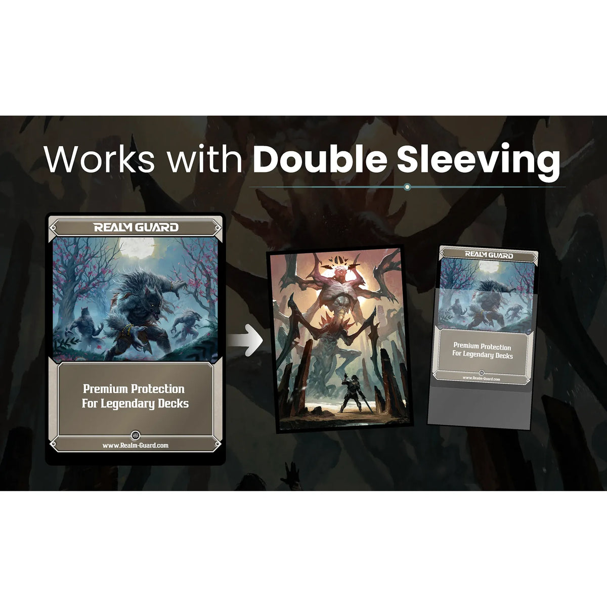 Realm Guard: Graphene Art Sleeves - The Giant (Eldrazi)