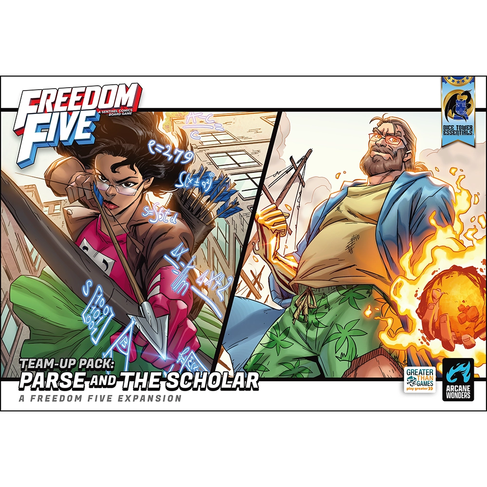 Freedom Five: Parse and The Scholar Team Up Pack
