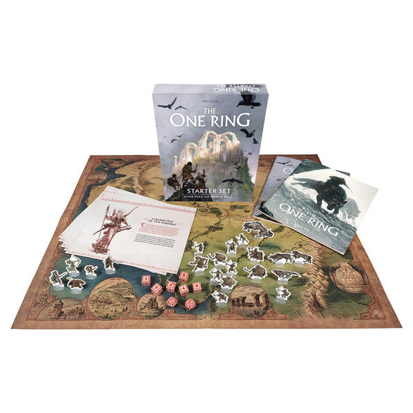 The One Ring RPG: Starter Set: Over Hill and Under Hill