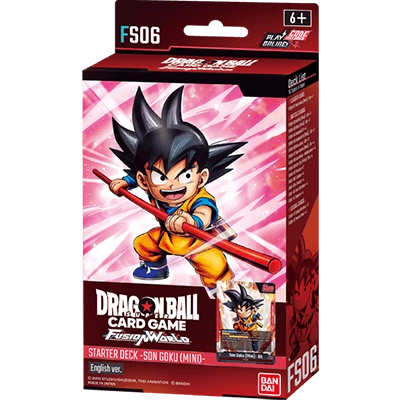 Dragon Ball Super TCG Fusion World: Starter Deck 06 - Son Goku Mini [F Dragon Ball Super TCG Fusion World: Starter Deck 06 - Son Goku Mini [F