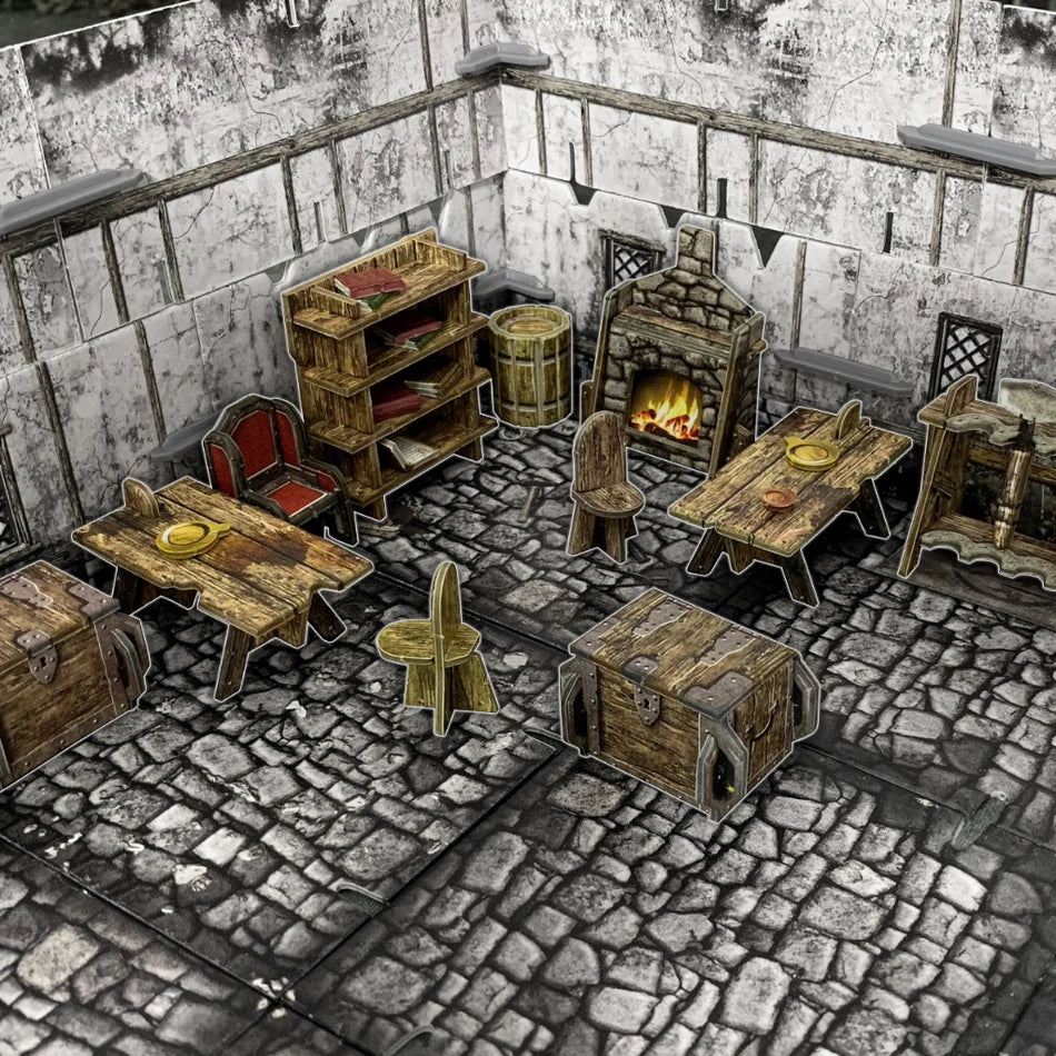 Battle Systems: Fantasy Village Furniture