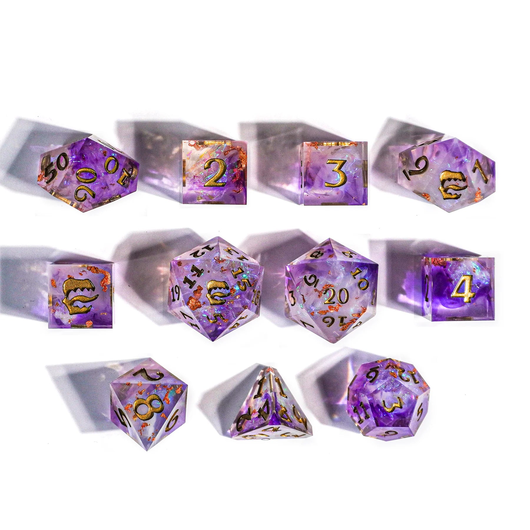 Mimic Dice: Fever Dream 11pc Signature Resin Set