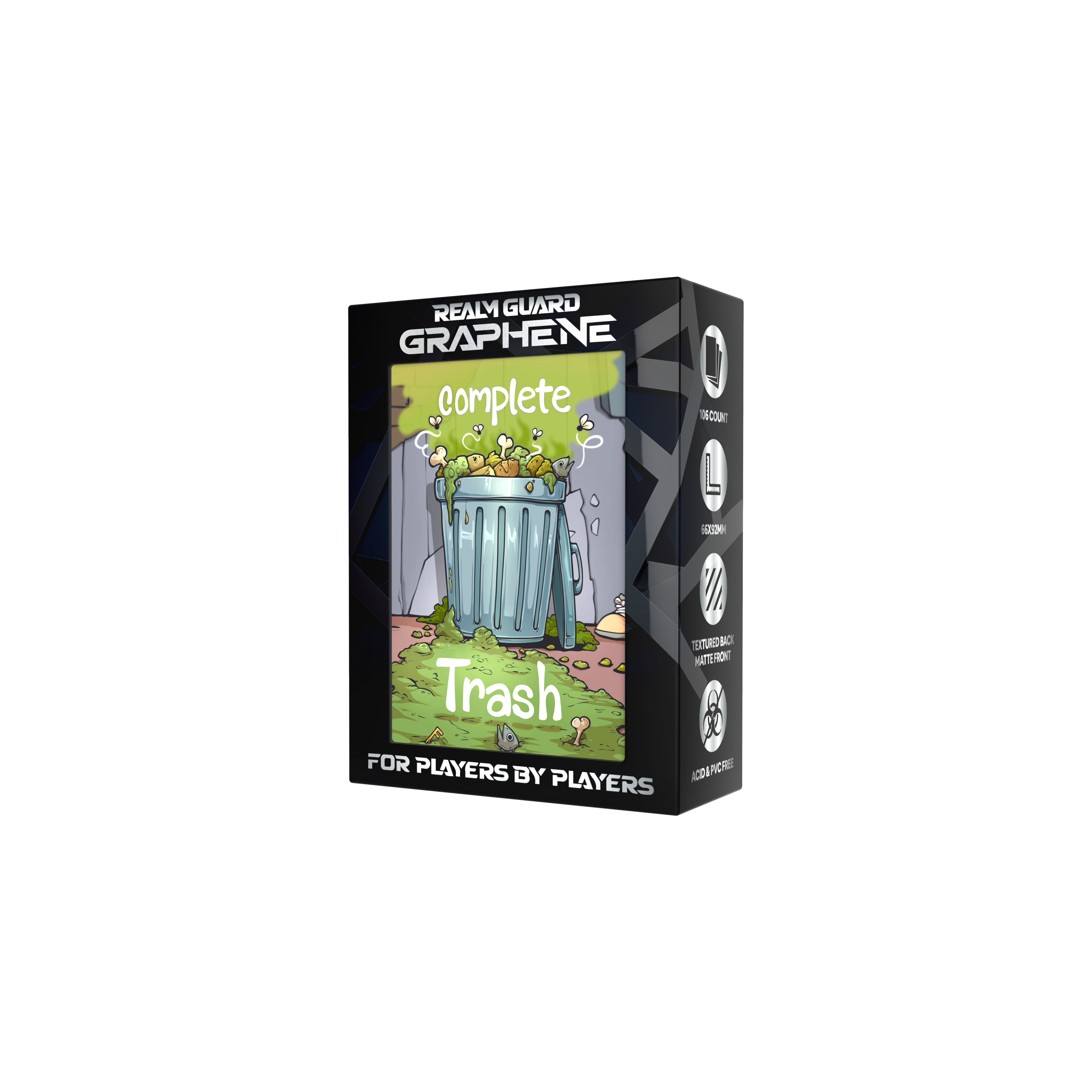 Realm Guard: Graphene Art Sleeves - Complete Trash
