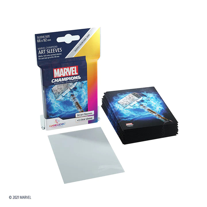 Marvel Champions: Thor Sleeves 66x92mm