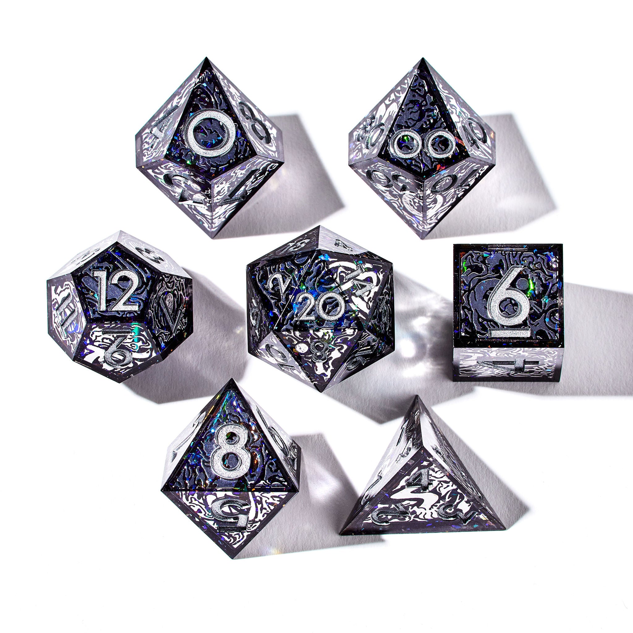 Year of the Dragon 7-Piece Iconic Dice Set