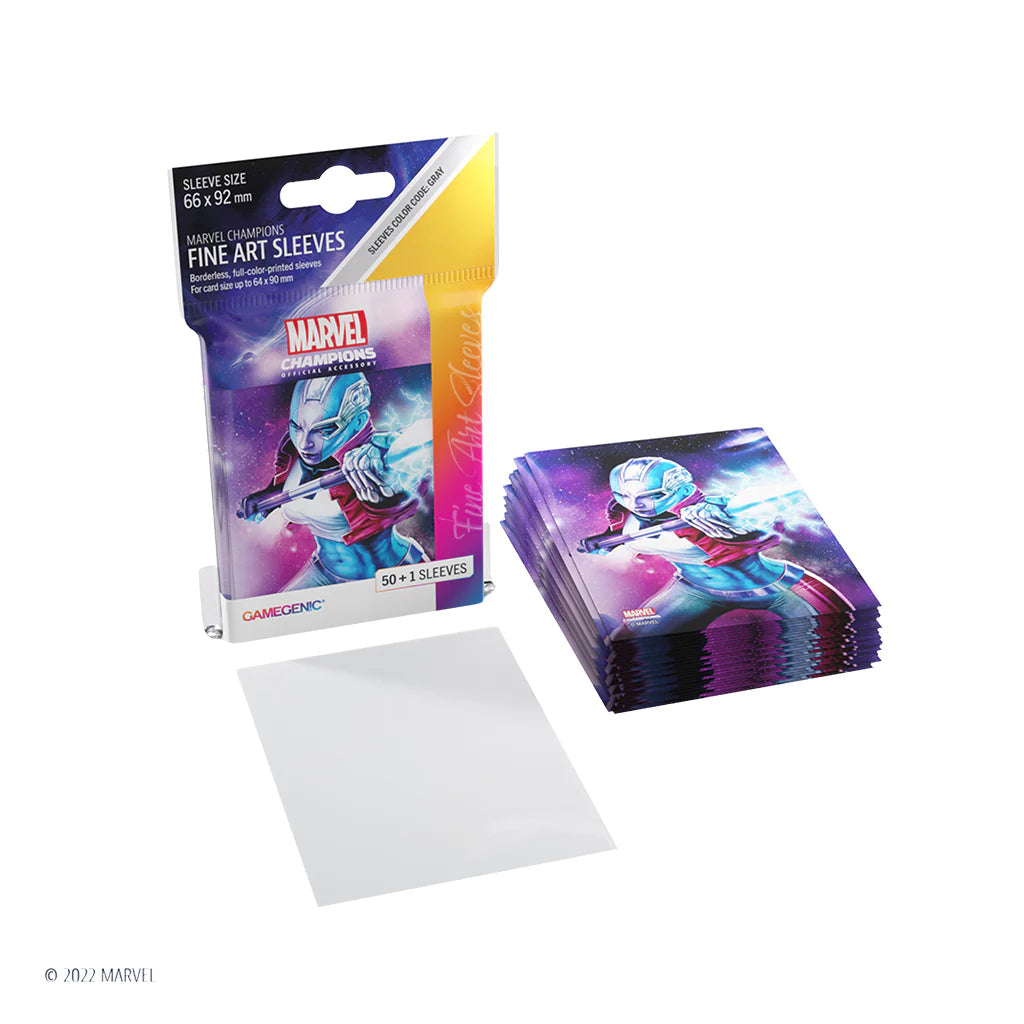 Marvel Champions: Nebula Sleeves 66x92mm Marvel Champions: Nebula Sleeves 66x92mm