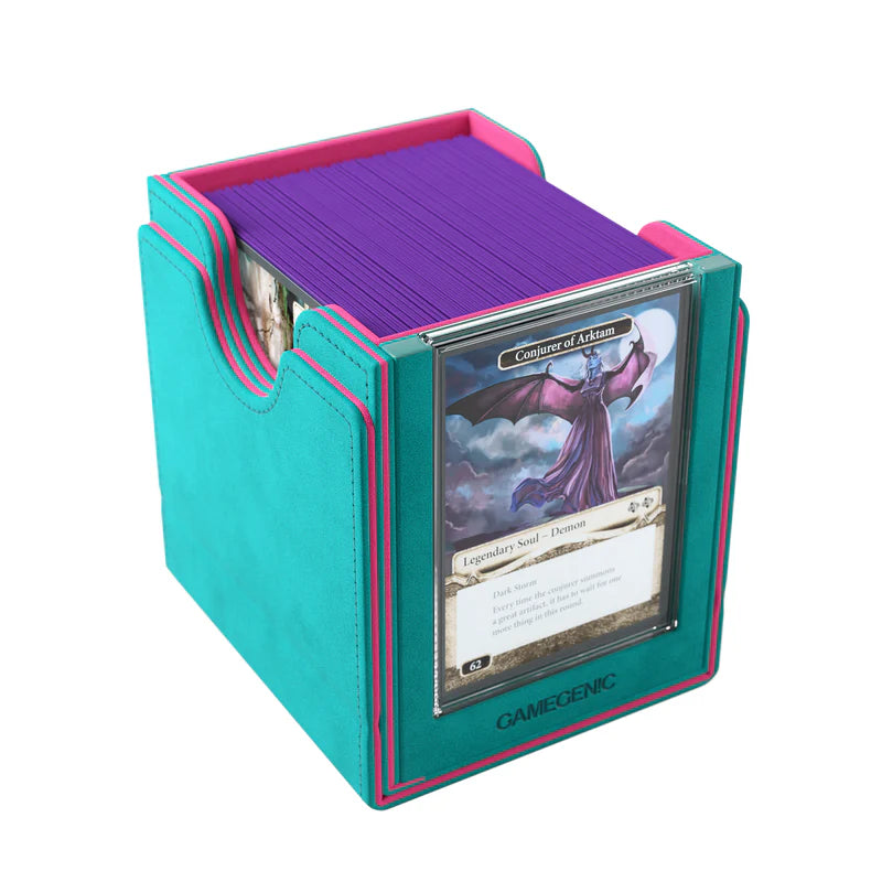 Teal/Pink Sidekick Pro 100+ XL Convertible Deck Box