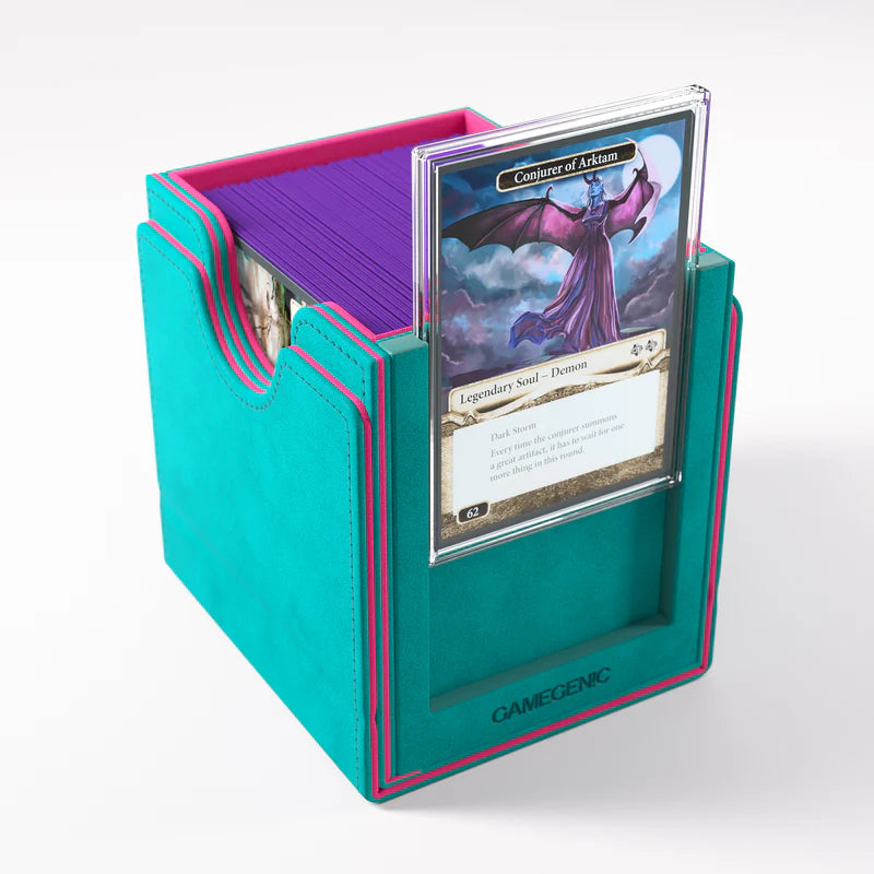 Teal/Pink Sidekick Pro 100+ XL Convertible Deck Box
