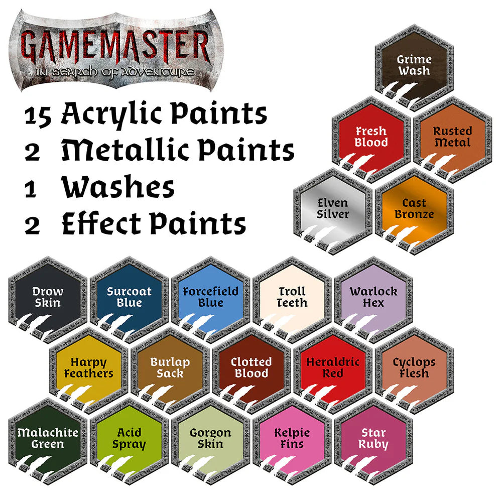 Gamemaster: Wandering Monsters Paint Set (Pre-Order Restock)