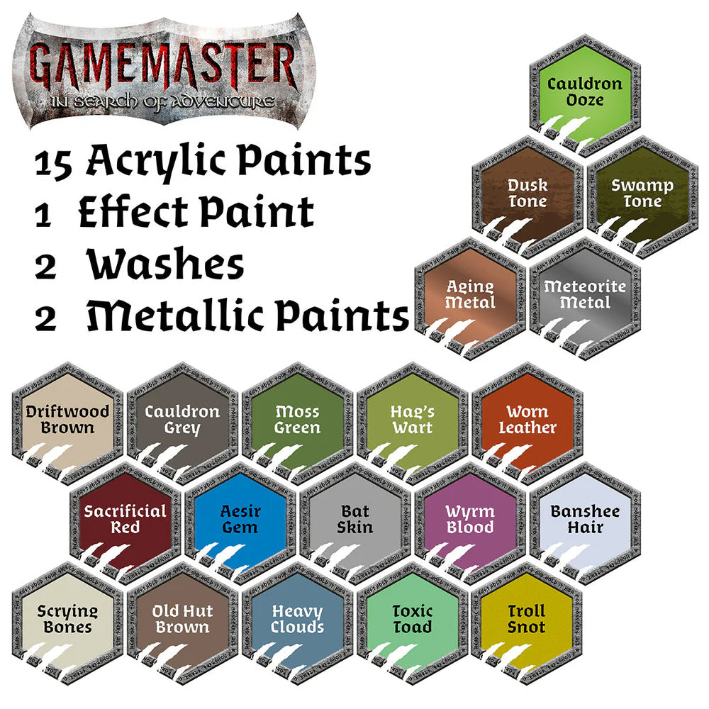 Gamemaster: Wilderness Adventures Paint Set (Pre-Order Restock)