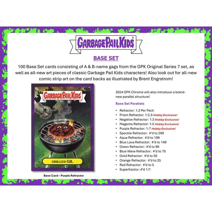 Topps 2024 Garbage Pail Kids Chrome Hobby Breaker