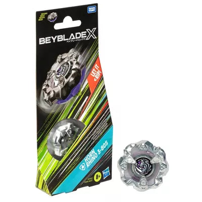 Beyblade X: 3-80S Horn Rhino Defense Battle Top