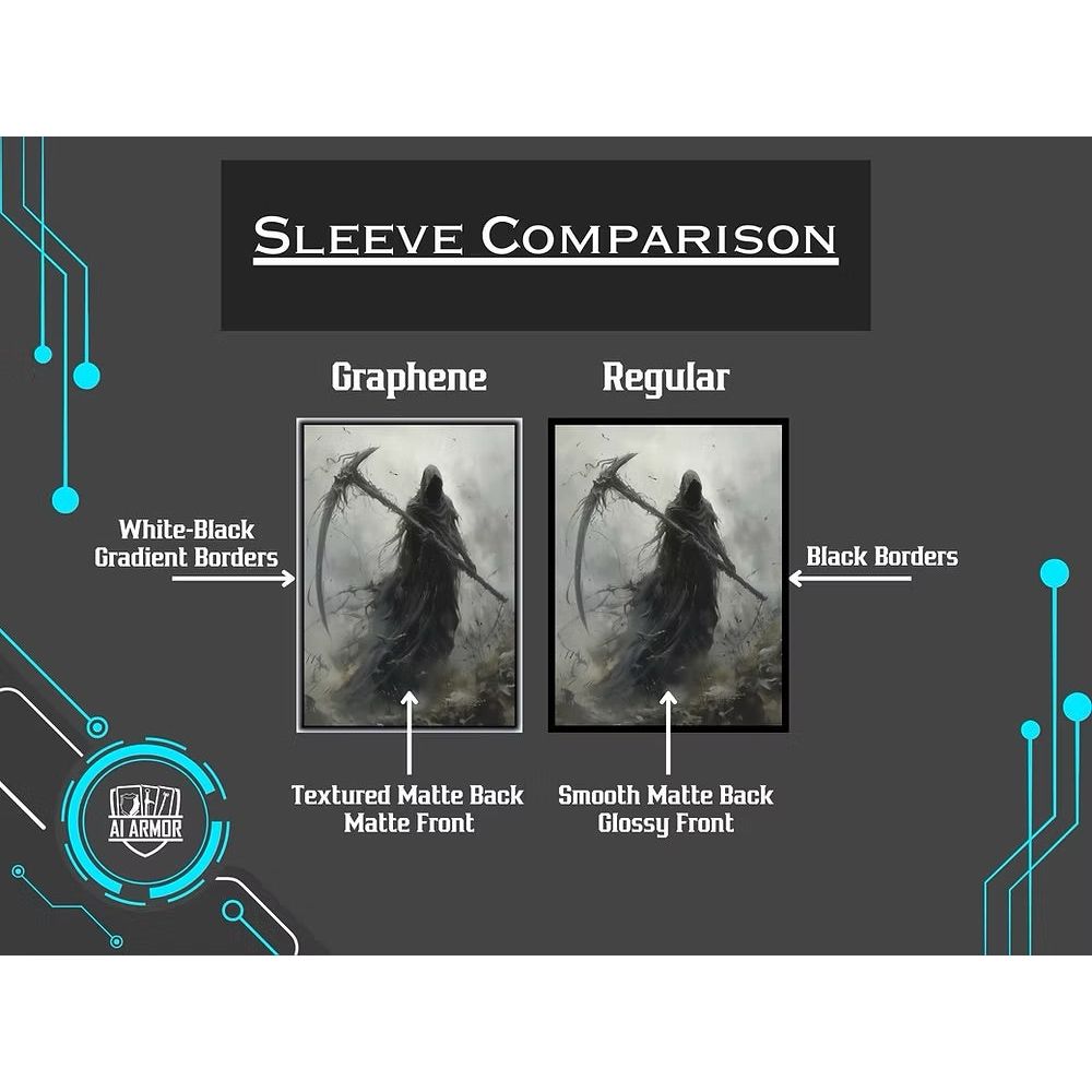 Realm Guard: Graphene Art Sleeves - Grim Reaper