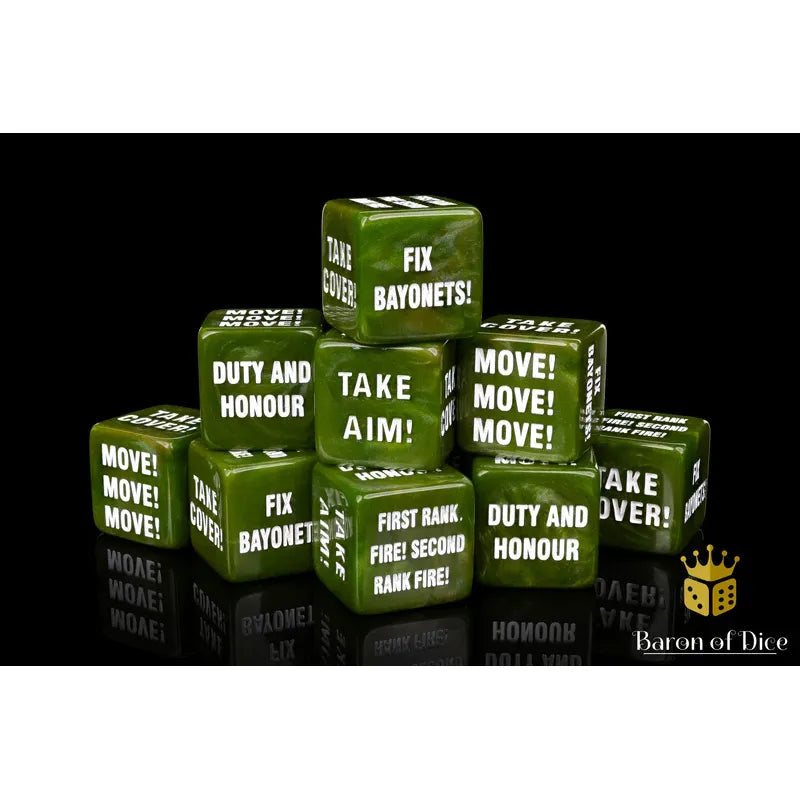 Baron of Dice: Guard Order Dice Set 10ct