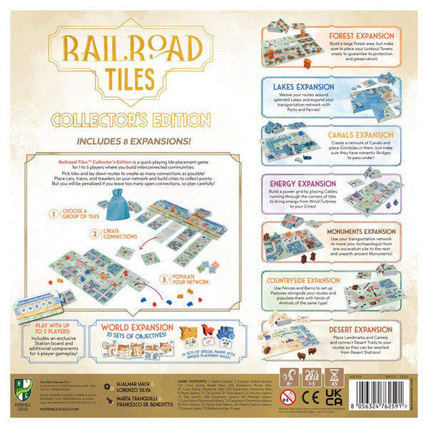 Railroad Tiles: Collector's Edition