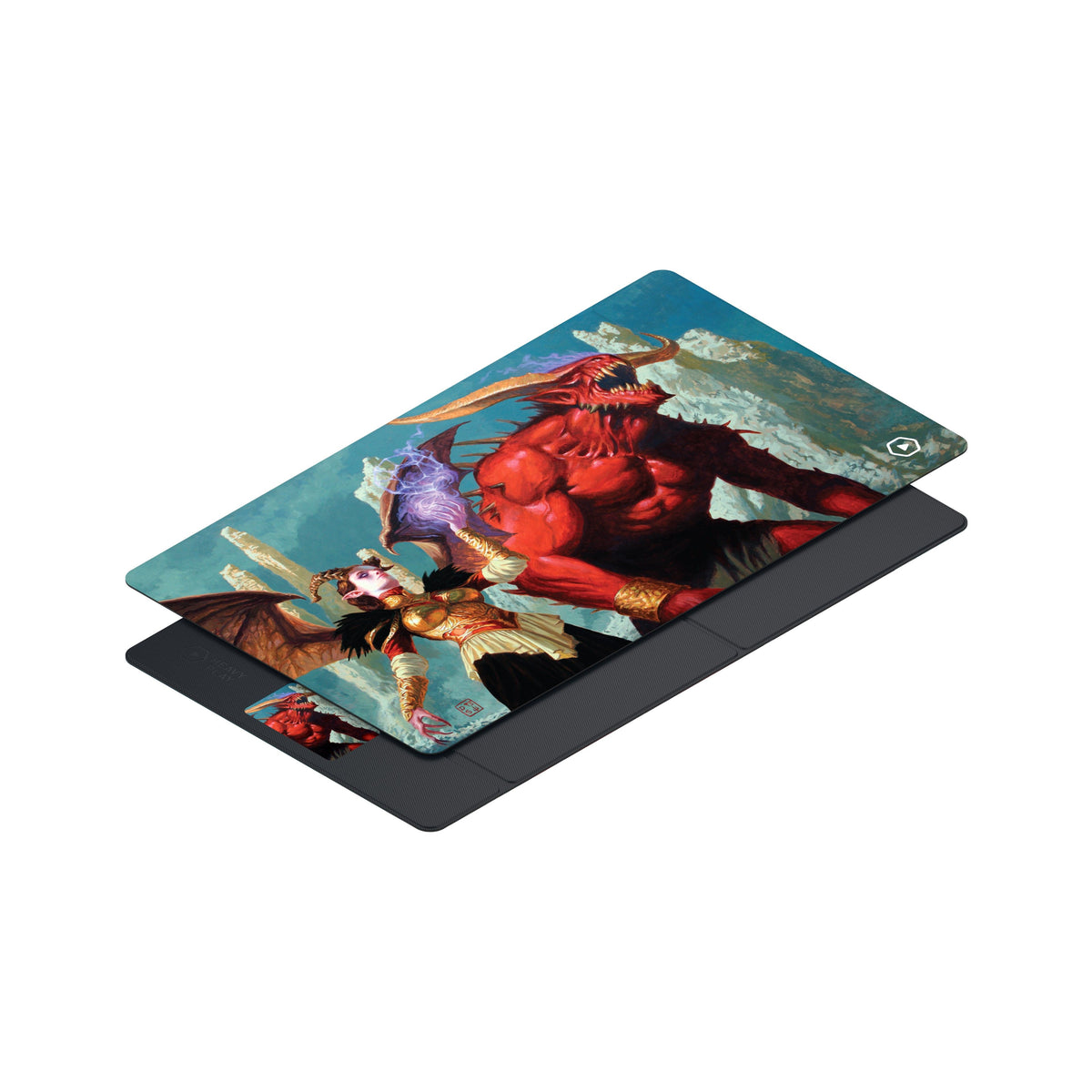Heavy Play ETB Playmat Art Masters - Demons by Dan Scott