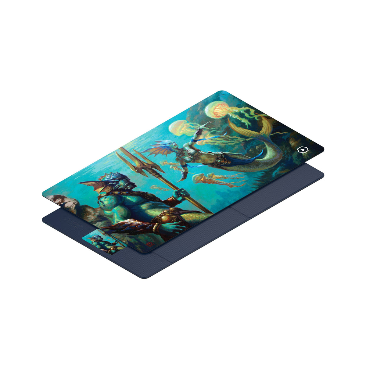Heavy Play ETB Playmat Art Masters - Merfolk by Dan Scott