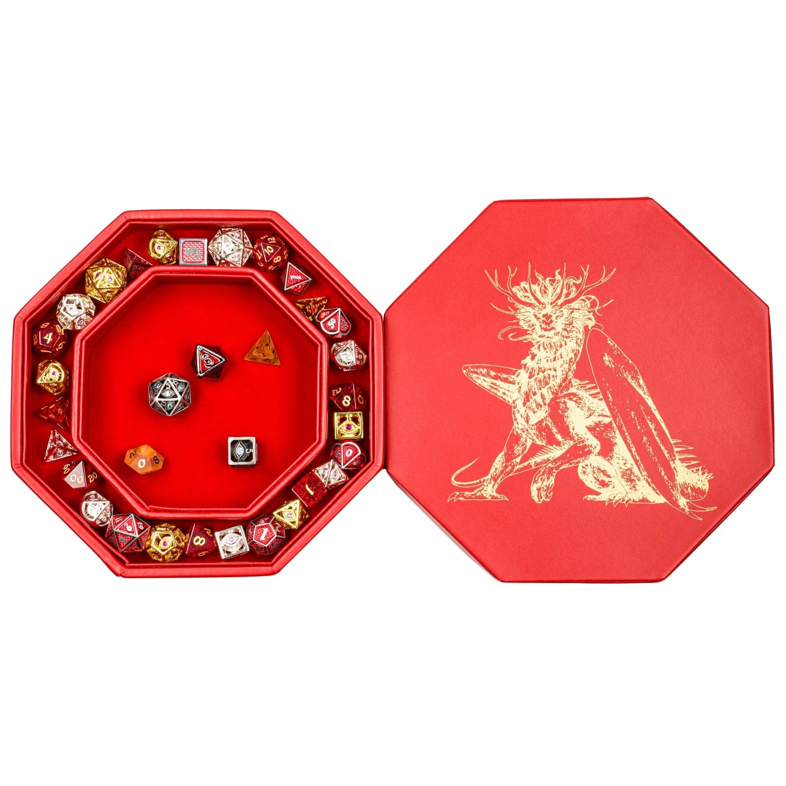 Hero's Hoard Dice Tray and Keeper: Royal Dragon