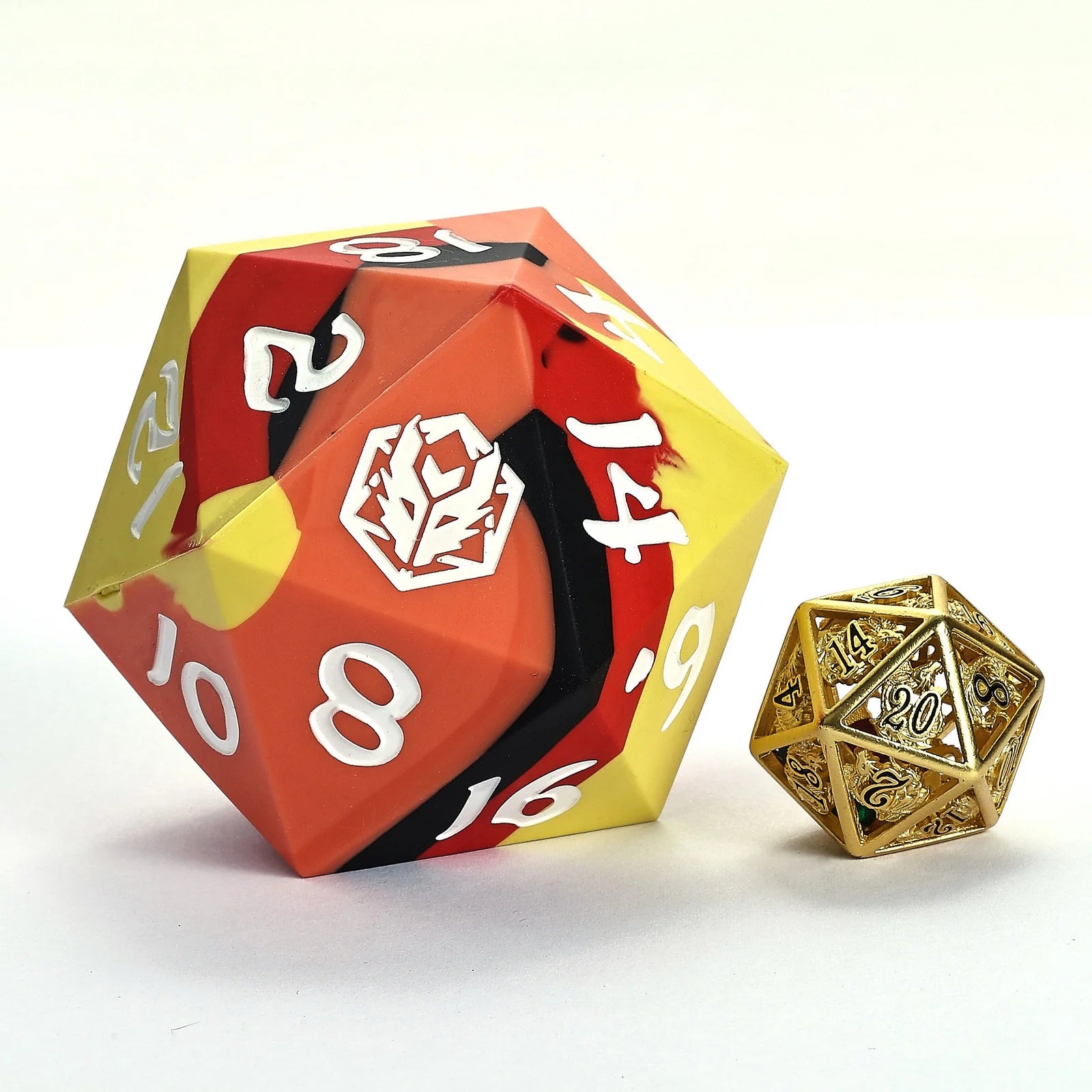 Chonk Rubber Silicon 55mm D20 - The Fire Ball