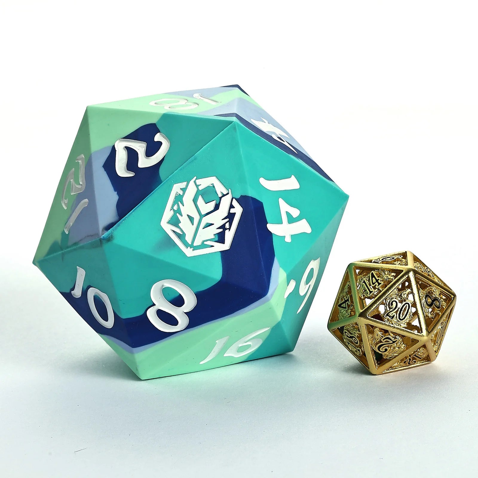 Chonk Rubber Silicon 55mm D20 - The Ice Ball