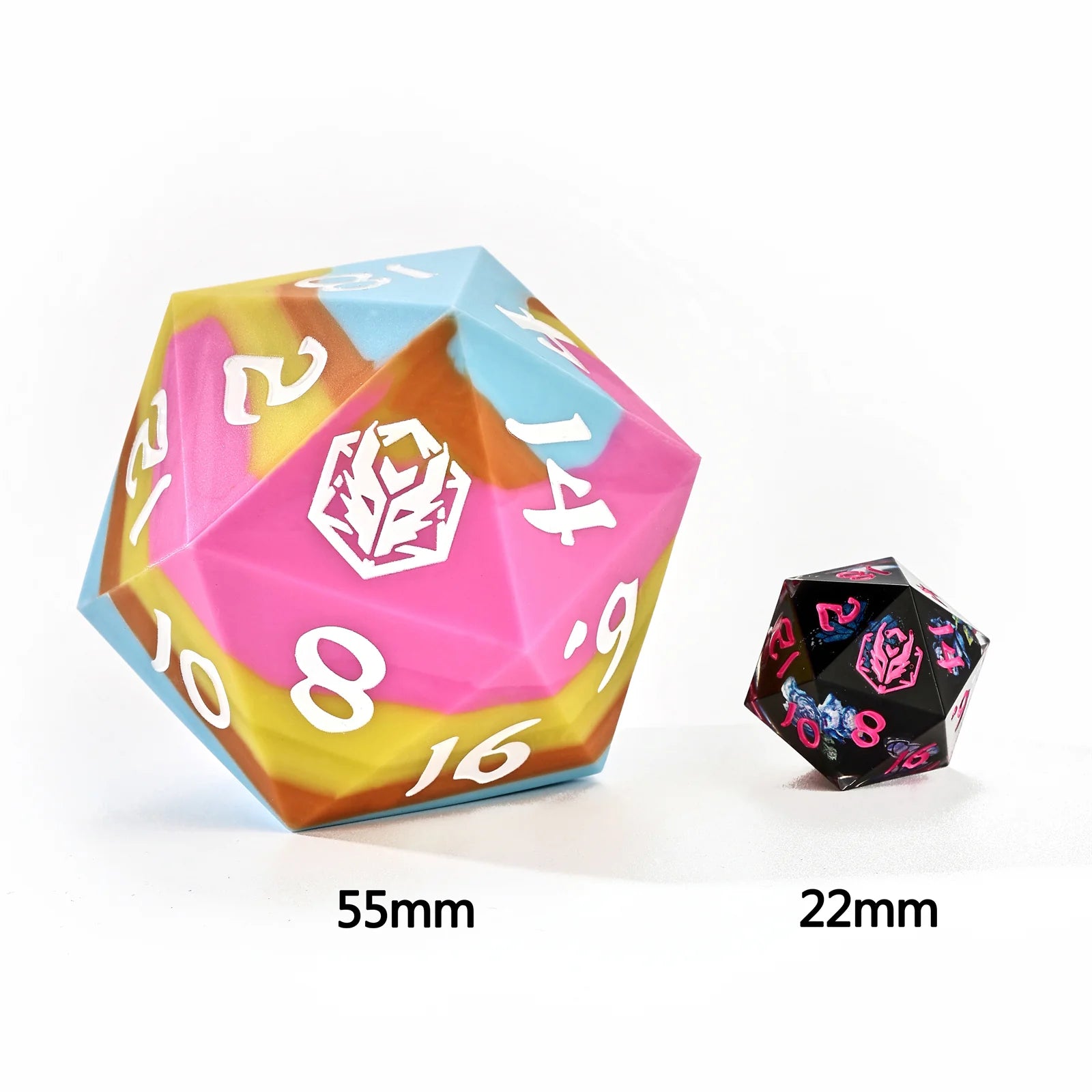 Chonk Rubber Silicon 55mm D20 - Radiant Whispers