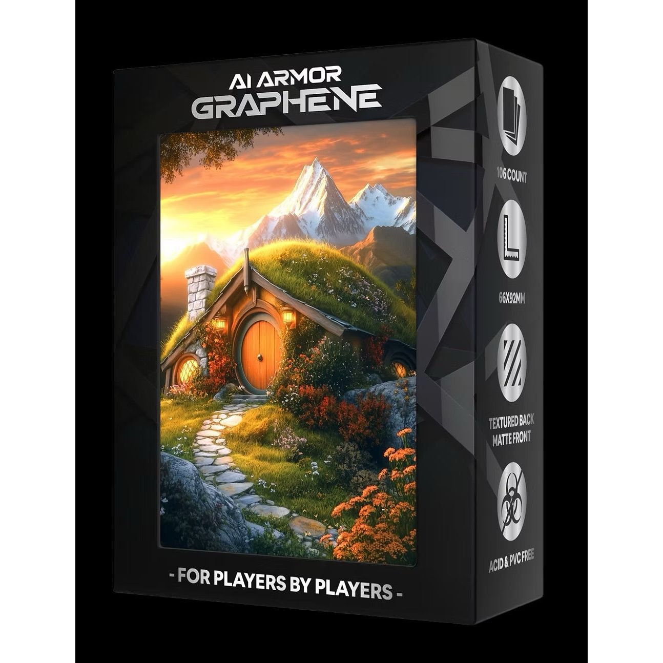 Realm Guard: Graphene Art Sleeves - Hobbit Tranquility