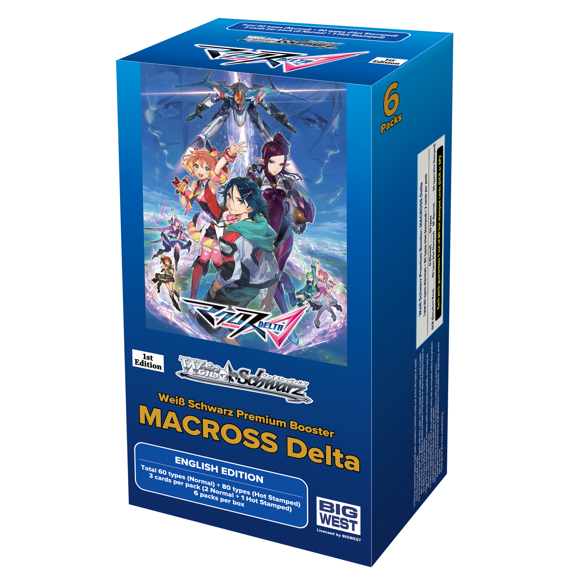 Weiss Schwarz: MACROSS Delta Premium Booster Box Weiss Schwarz: MACROSS Delta Premium Booster Box