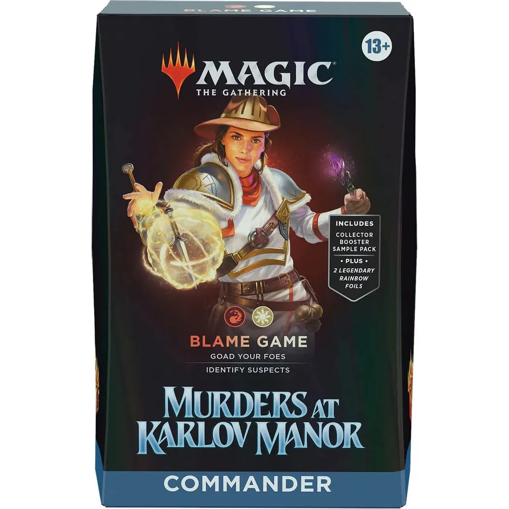 Magic the Gathering: Murders at Karlov Manor - Blame Game Commander Deck