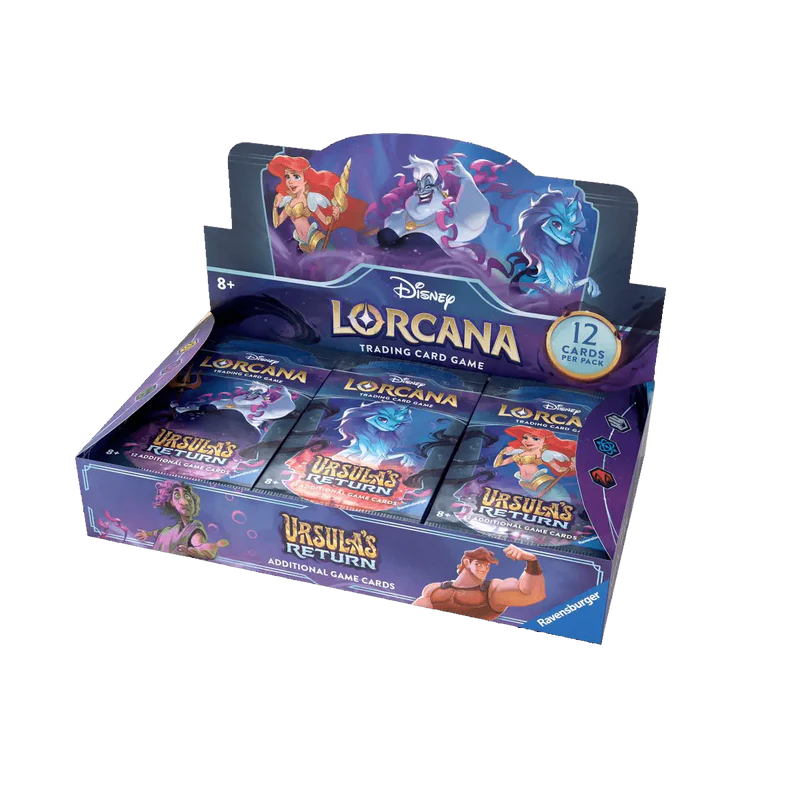 Disney Lorcana: Ursula’s Return Booster Box (Pre-Order) (5/17/24 Release) (5/31/24 Delivery Date)