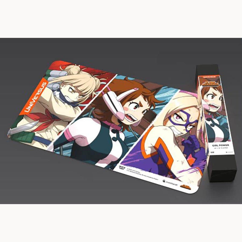 UniVersus: My Hero Academia Playmat - Ochaco, Mt.Lady, and Toga (Pre-Order) (5/17/24 Release)