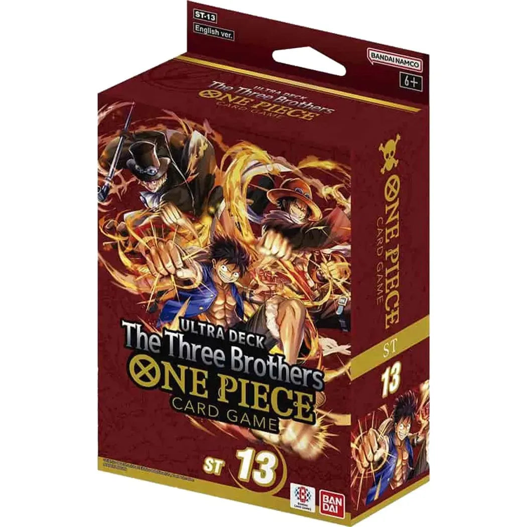 One Piece TCG: Ultra Deck: The Three Brothers (ST-13) One Piece TCG: Ultra Deck: The Three Brothers (ST-13)