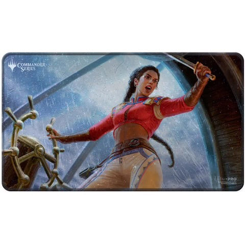 Magic the Gathering Commander Series 3 Holofoil Playmat - Sisay Q3 2024 Enemy Color