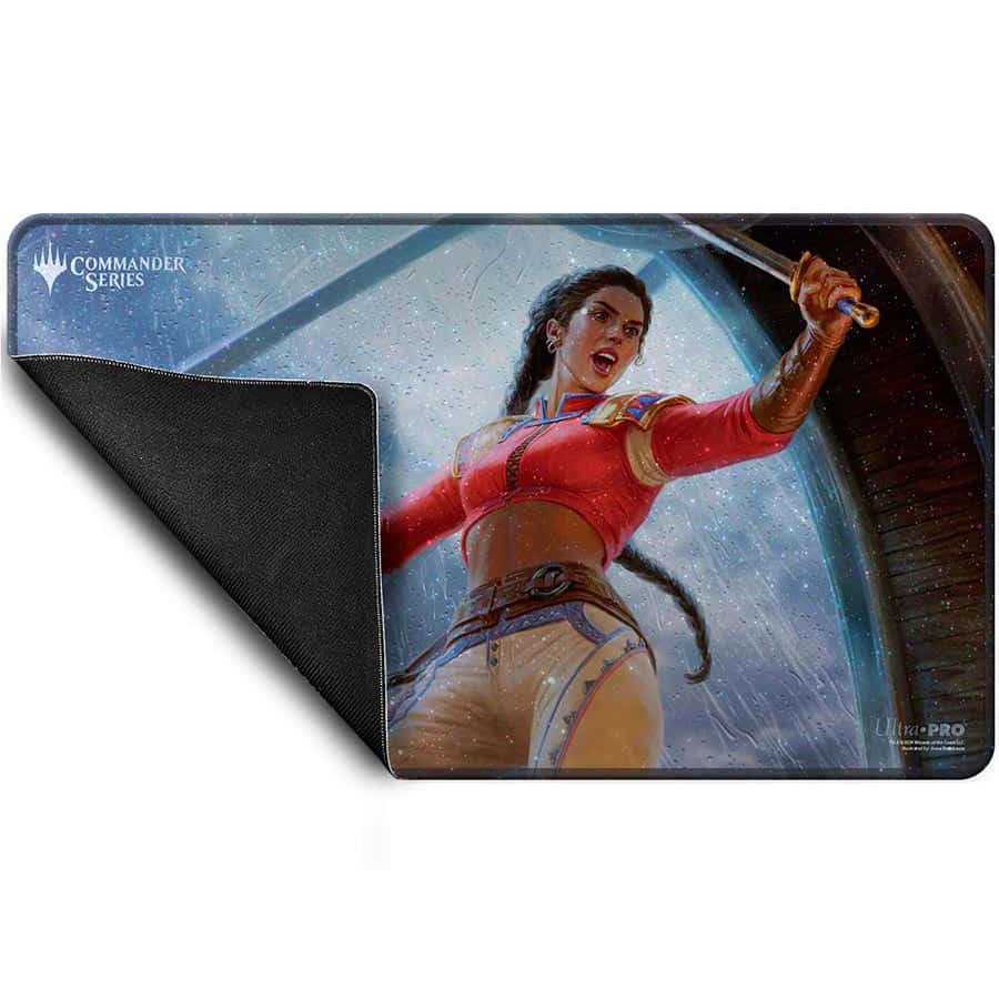 Magic the Gathering Commander Series 3 Holofoil Playmat - Sisay Q3 2024 Enemy Color